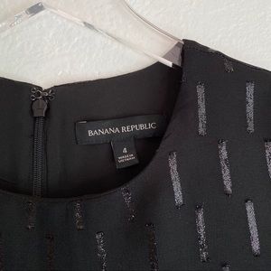BANANA REPUBLIC Shimmer Shift Dress Sz 4